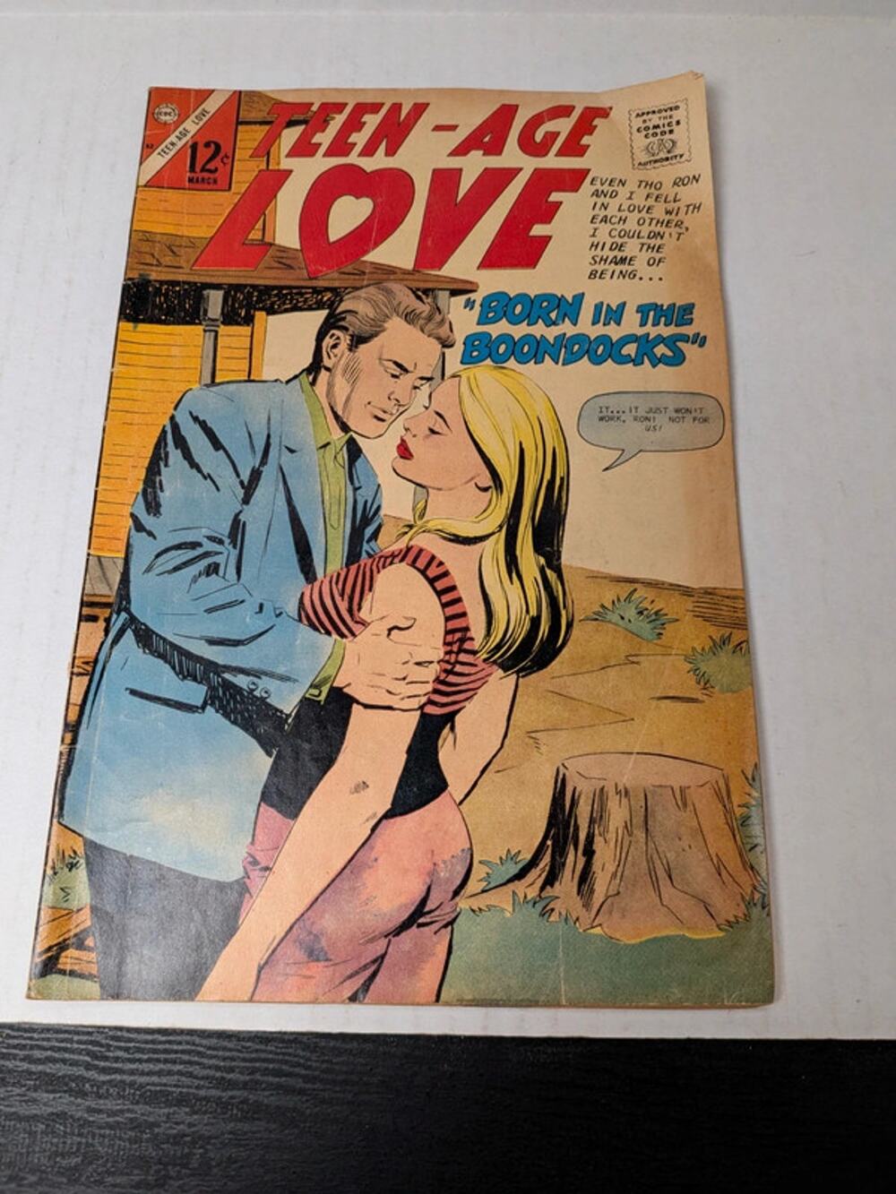 Vintage teen-age love comic magazine march #52